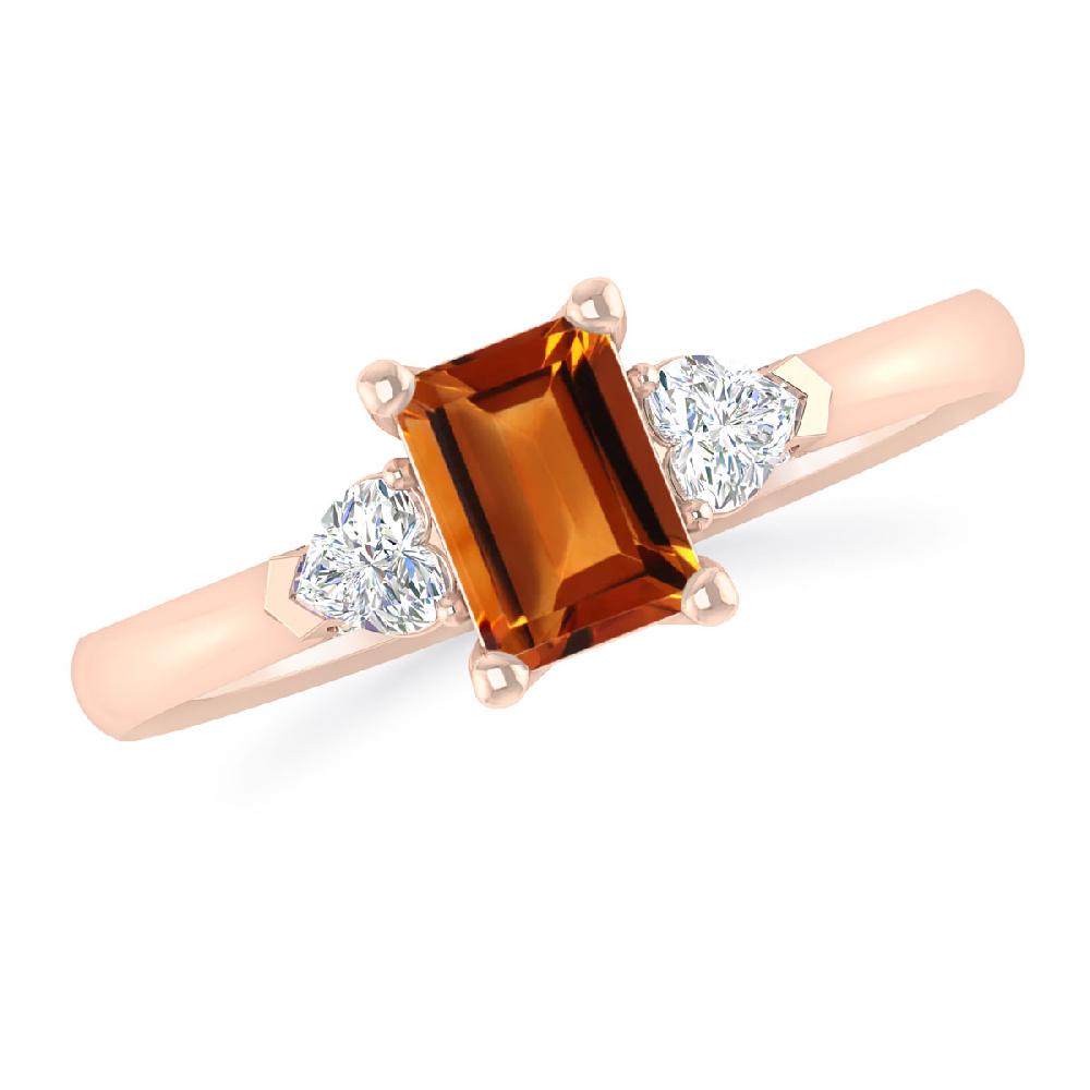 Rose Gold - Citrine