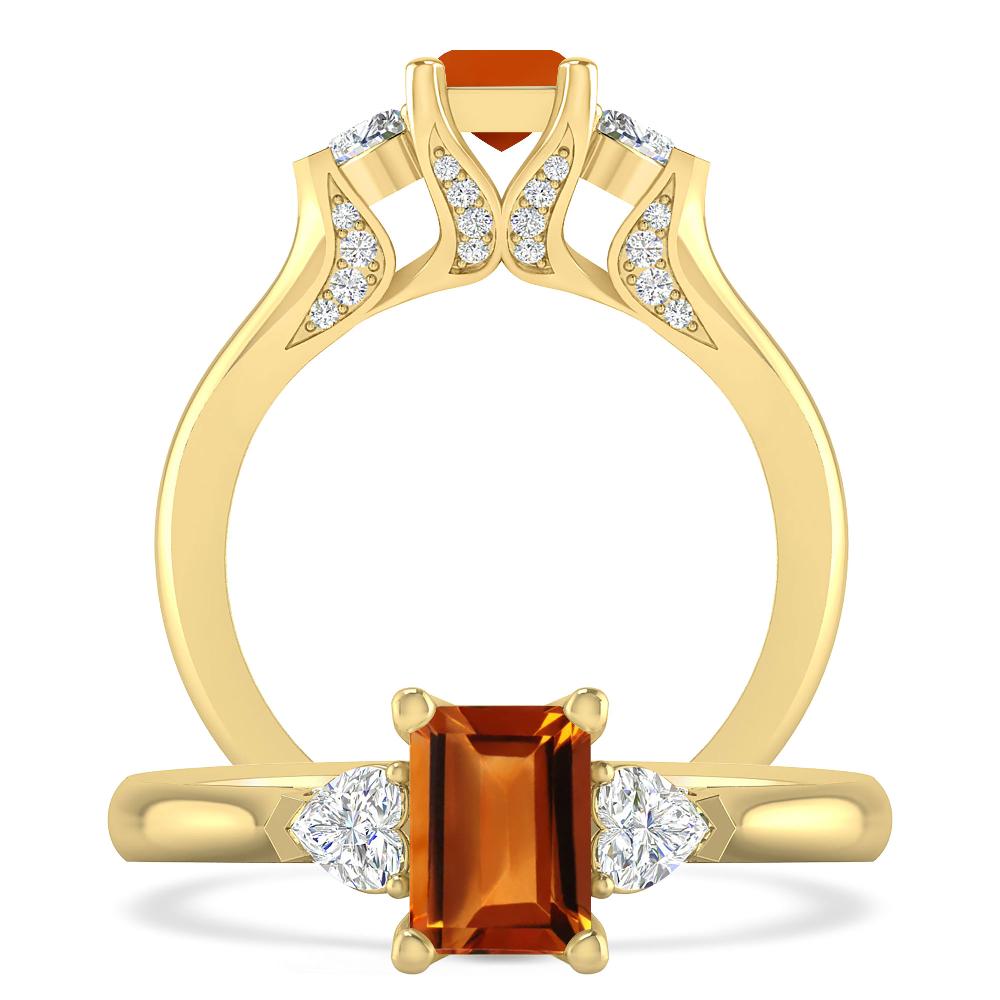 Yellow Gold - Citrine