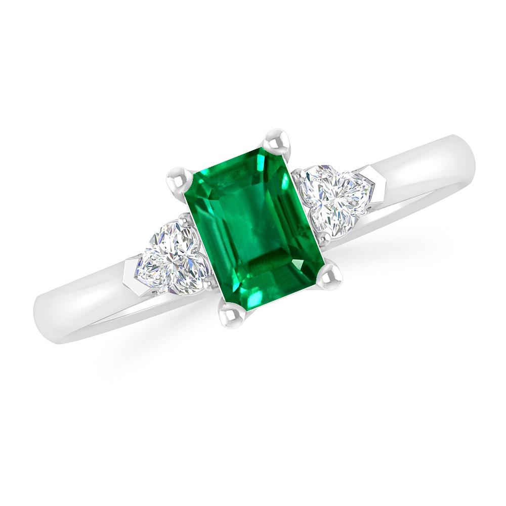 White Gold - Emerald