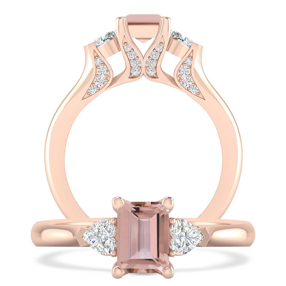 Rose Gold - Morganite