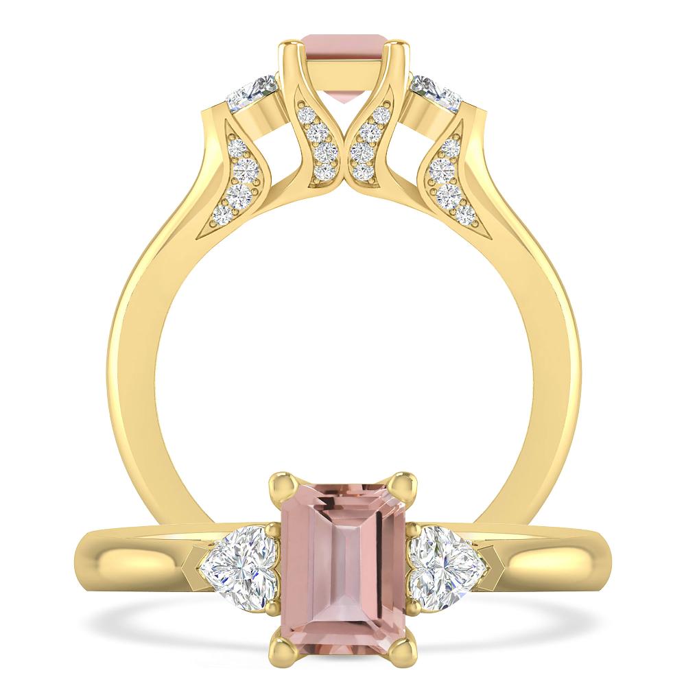 Yellow Gold - Morganite