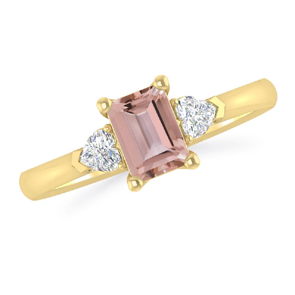 Yellow Gold - Morganite