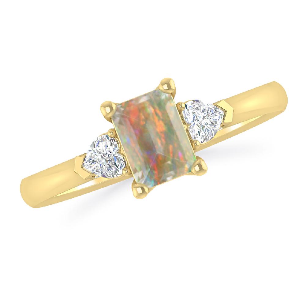 Yellow Gold - Opal