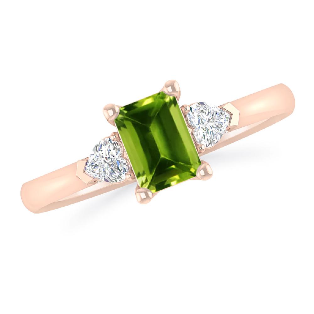 Rose Gold - Peridot