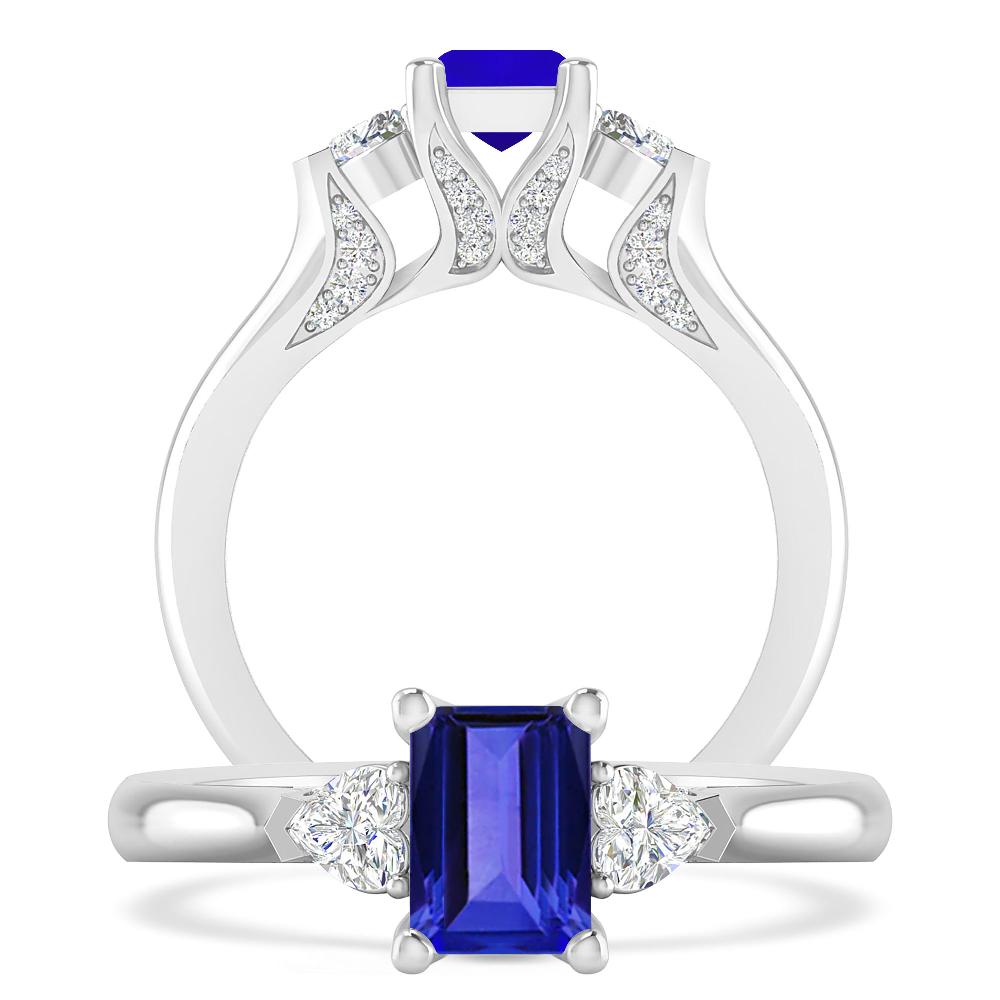 White Gold - Tanzanite