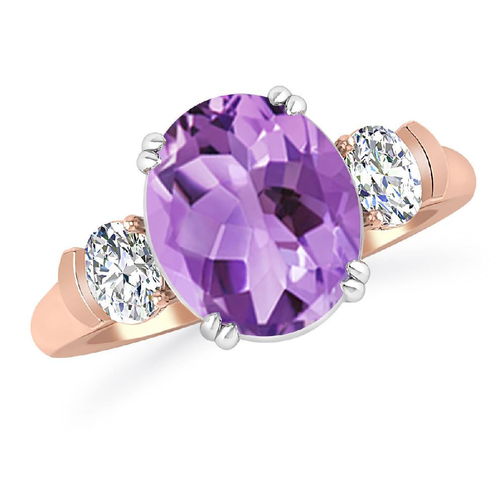 Rose Gold - Amethyst