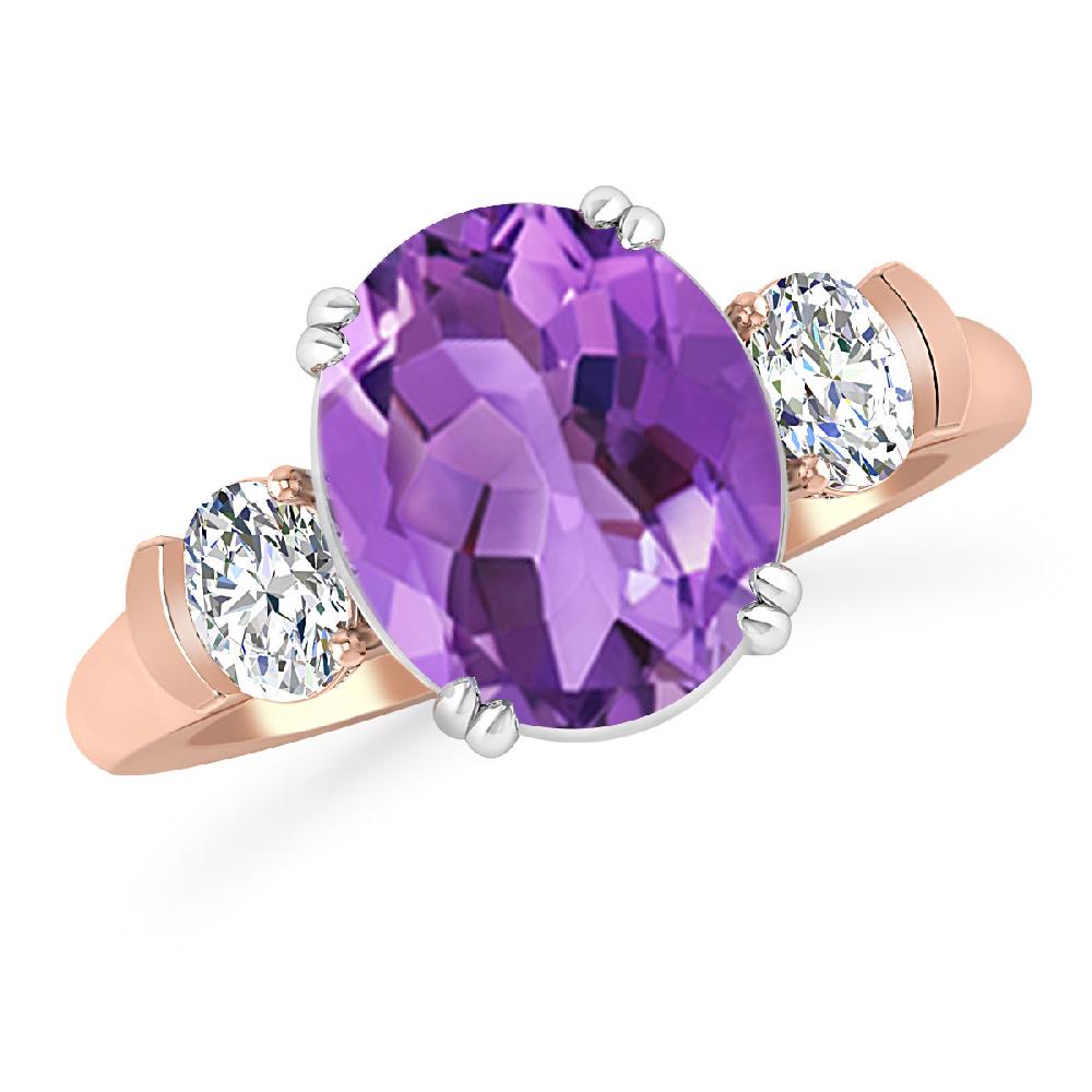 Rose Gold - Amethyst