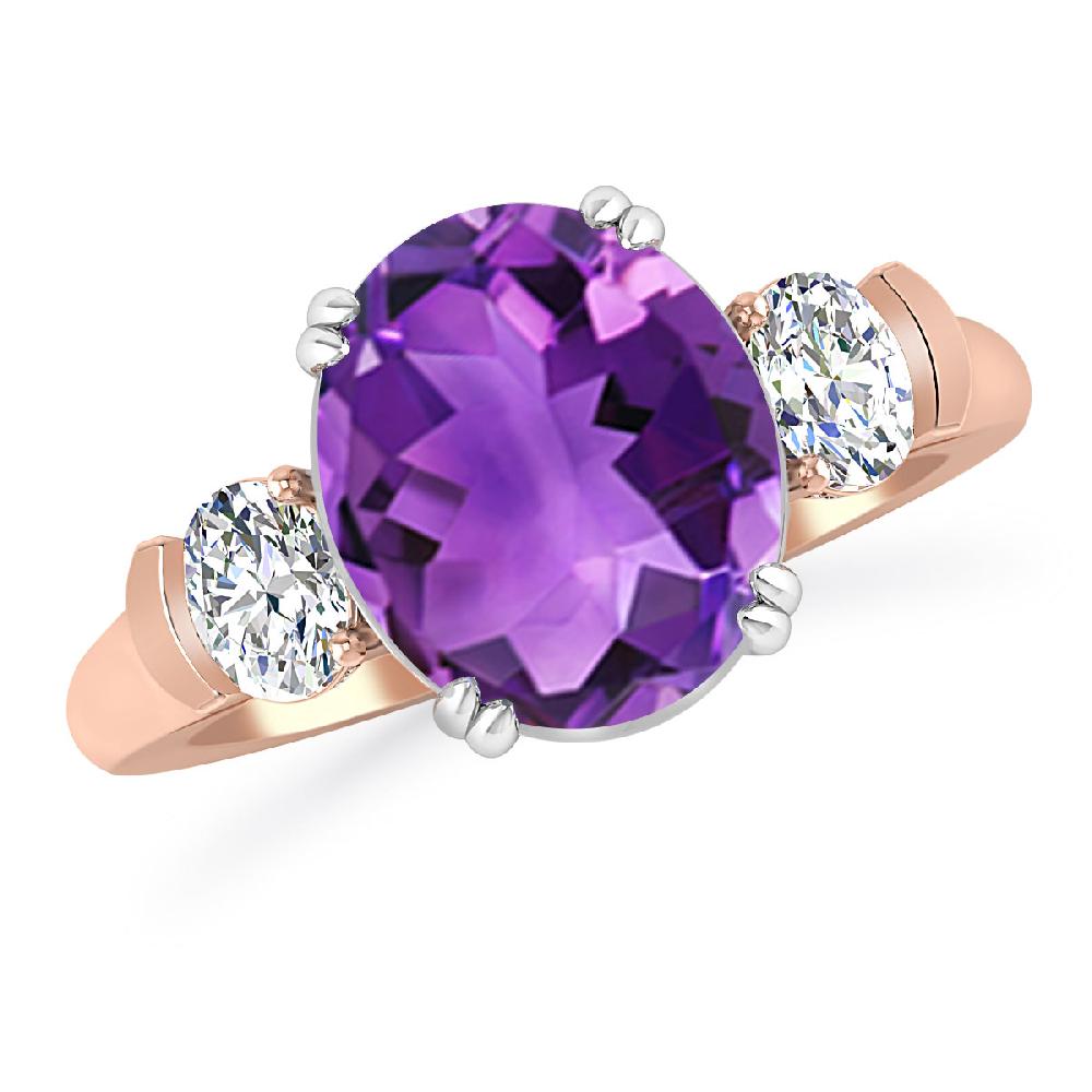 Rose Gold - Amethyst