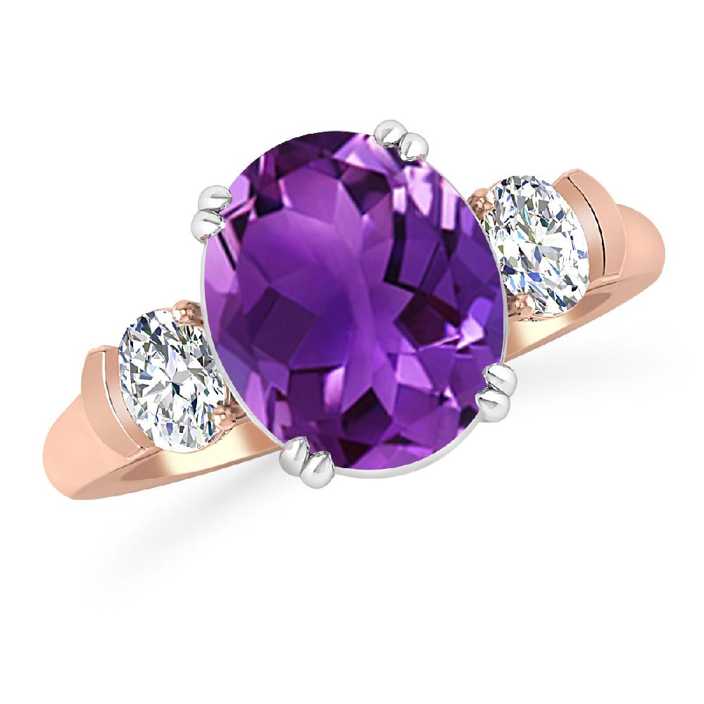 Rose Gold - Amethyst