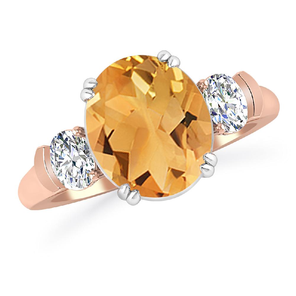 Rose Gold - Citrine