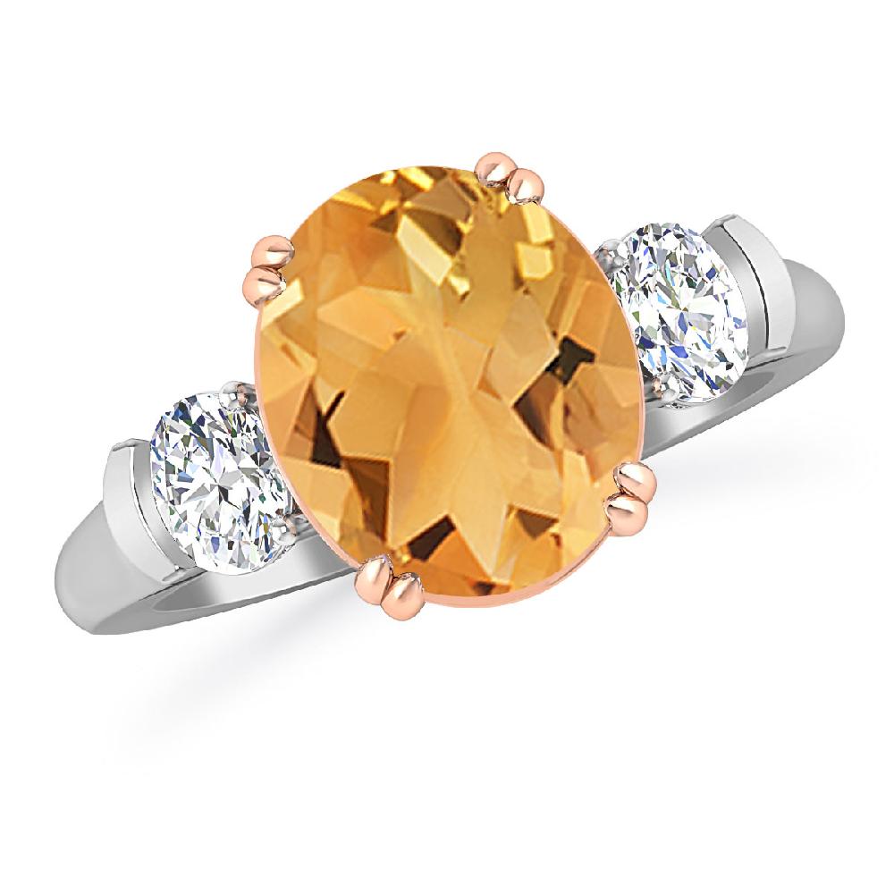 White Gold - Citrine