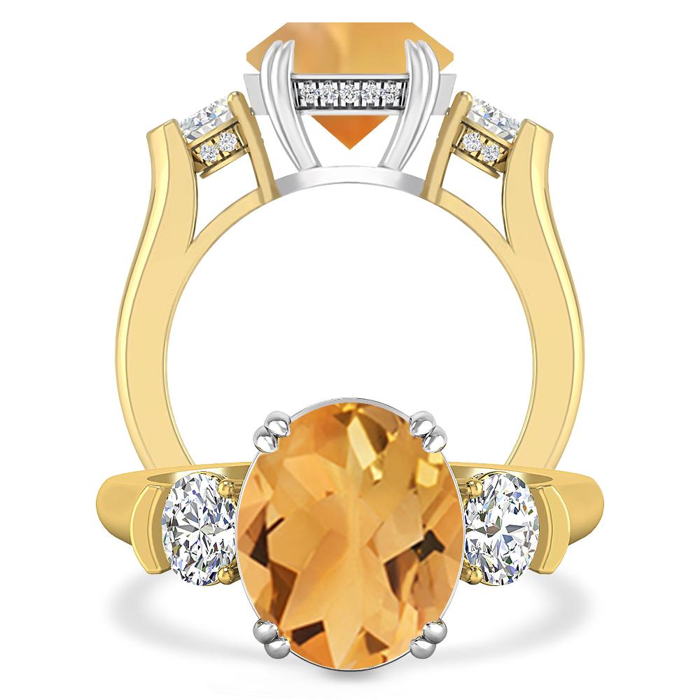 Yellow Gold - Citrine