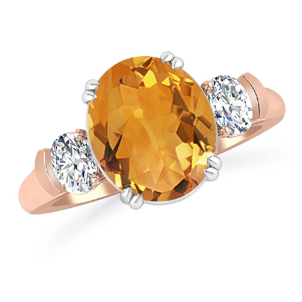 Rose Gold - Citrine