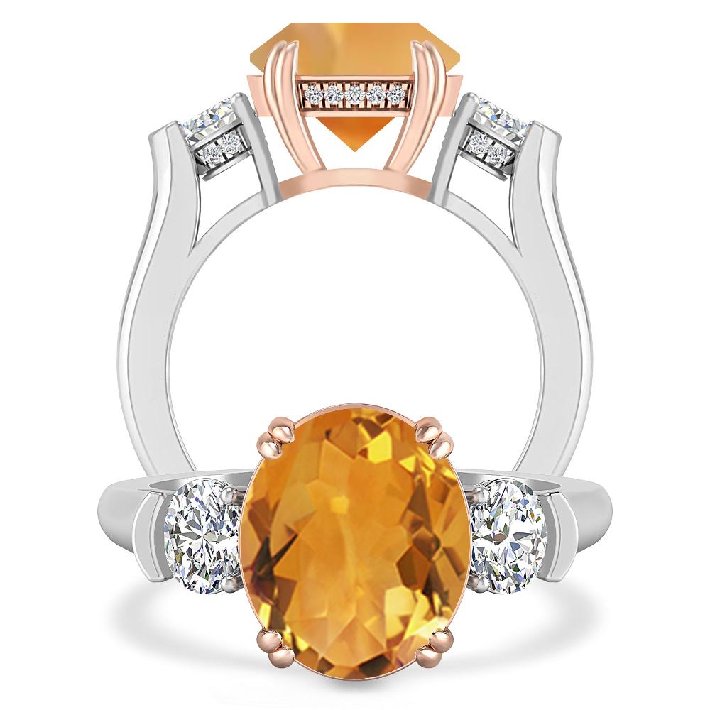 White Gold - Citrine