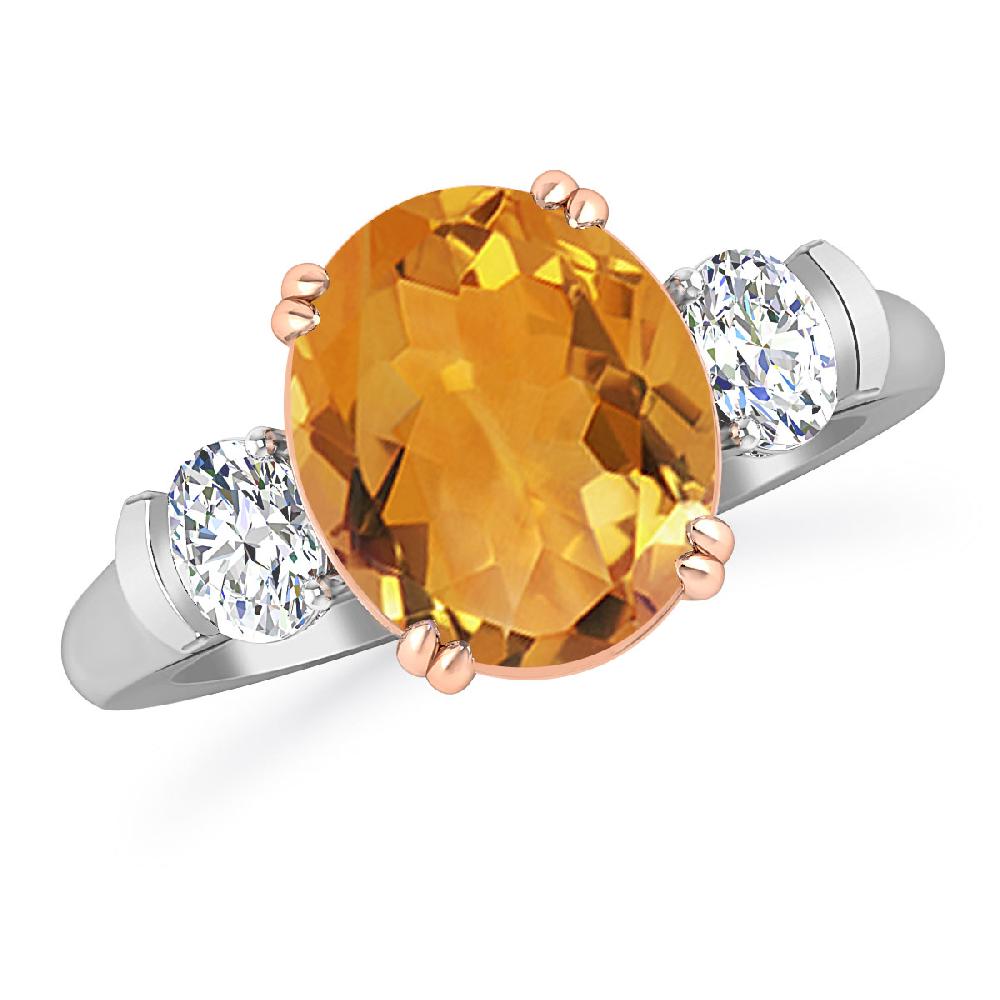 White Gold - Citrine