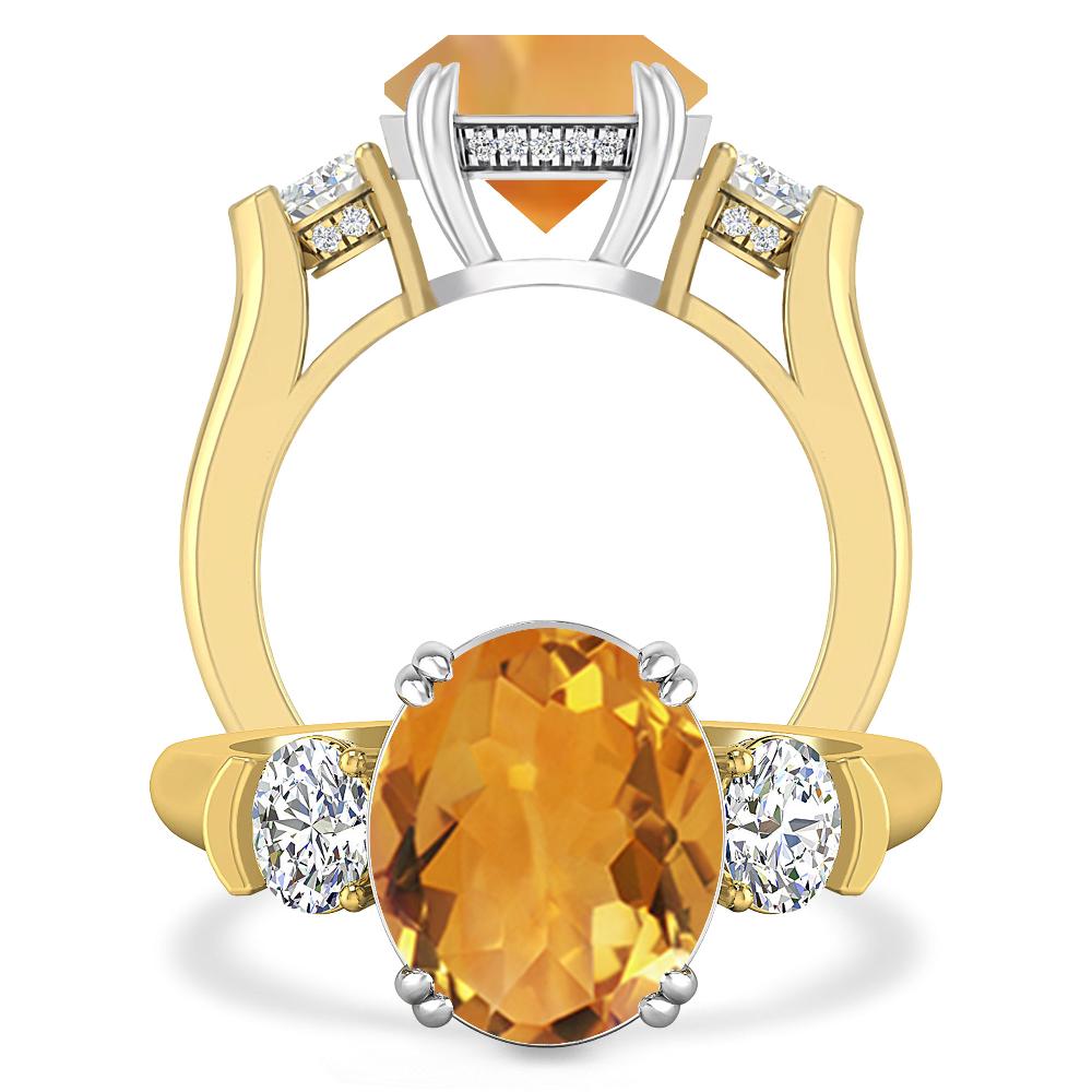 Yellow Gold - Citrine