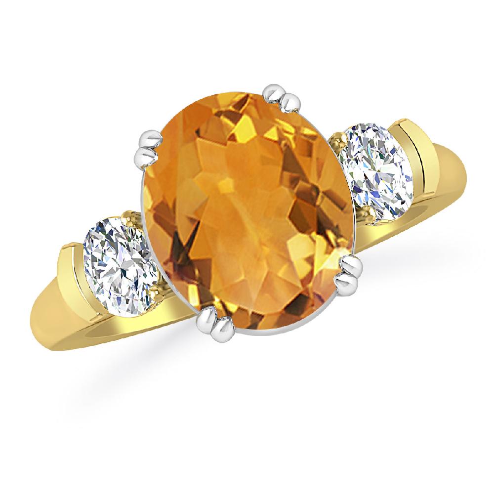 Yellow Gold - Citrine