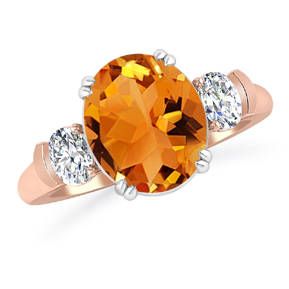 Rose Gold - Citrine