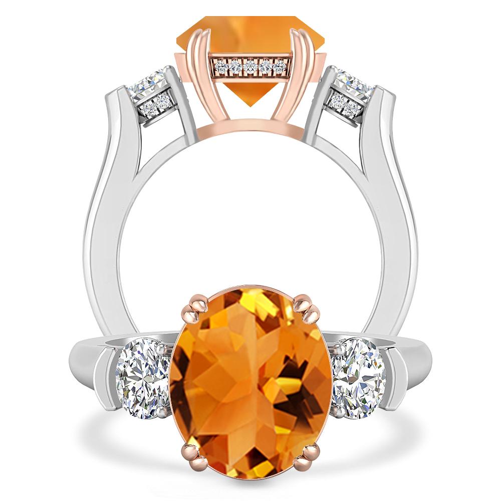 White Gold - Citrine