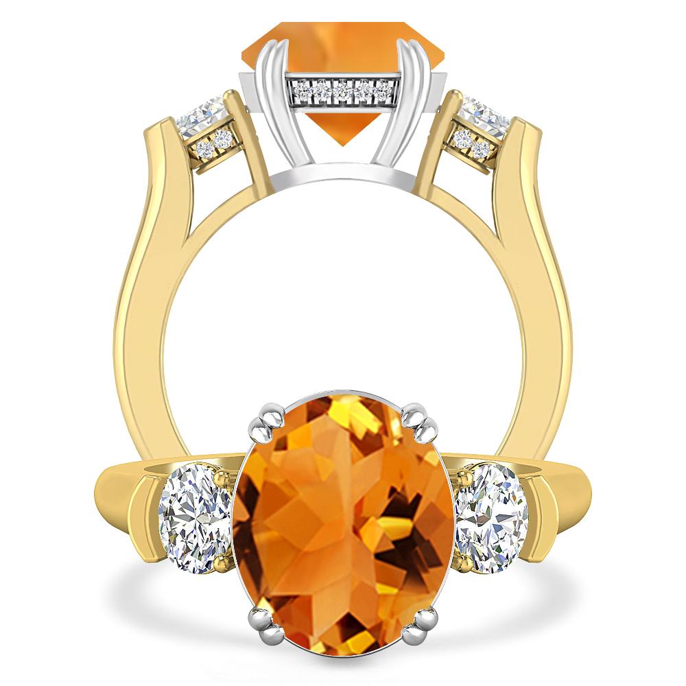 Yellow Gold - Citrine