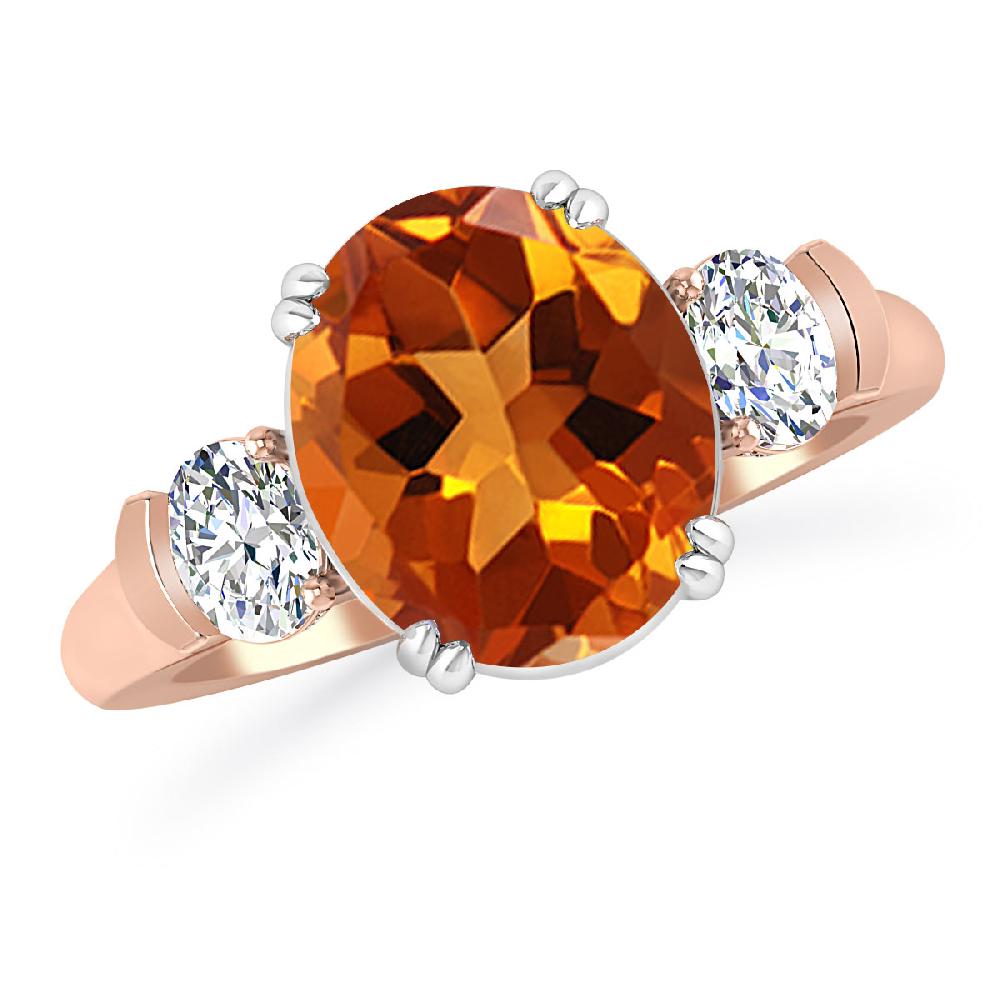 Rose Gold - Citrine