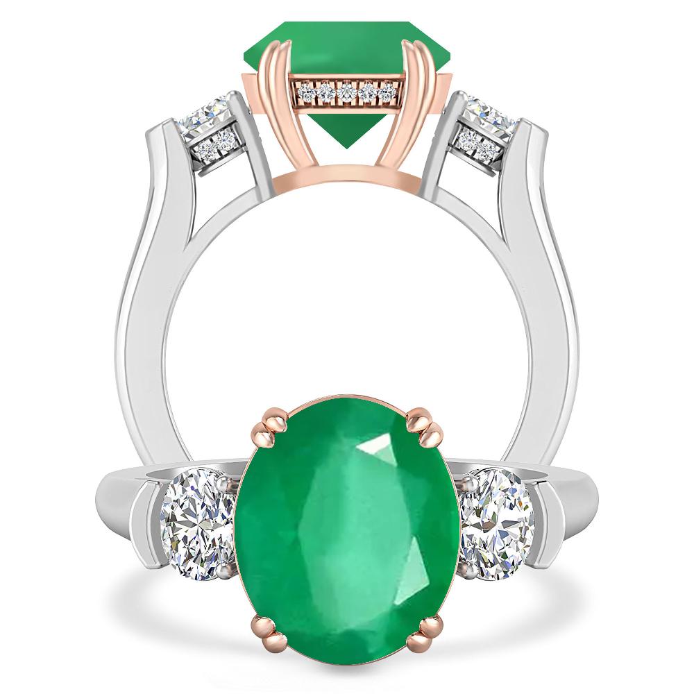 White Gold - Emerald