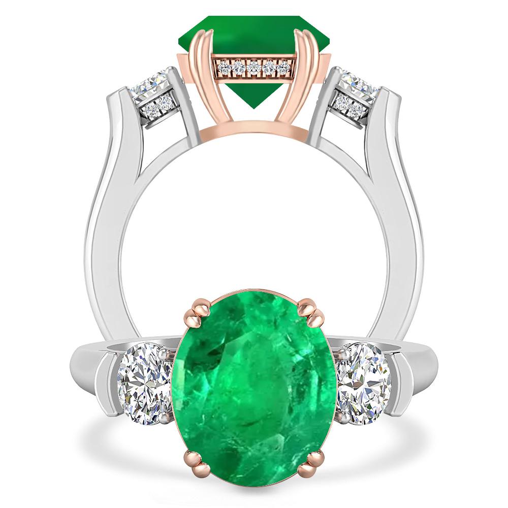 White Gold - Emerald