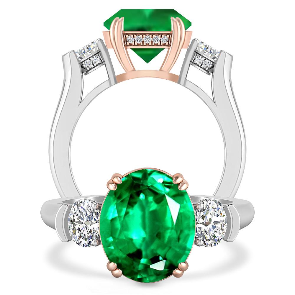 White Gold - Emerald