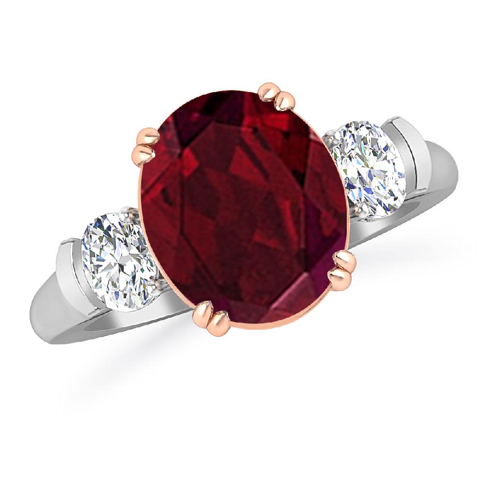 White Gold - Garnet