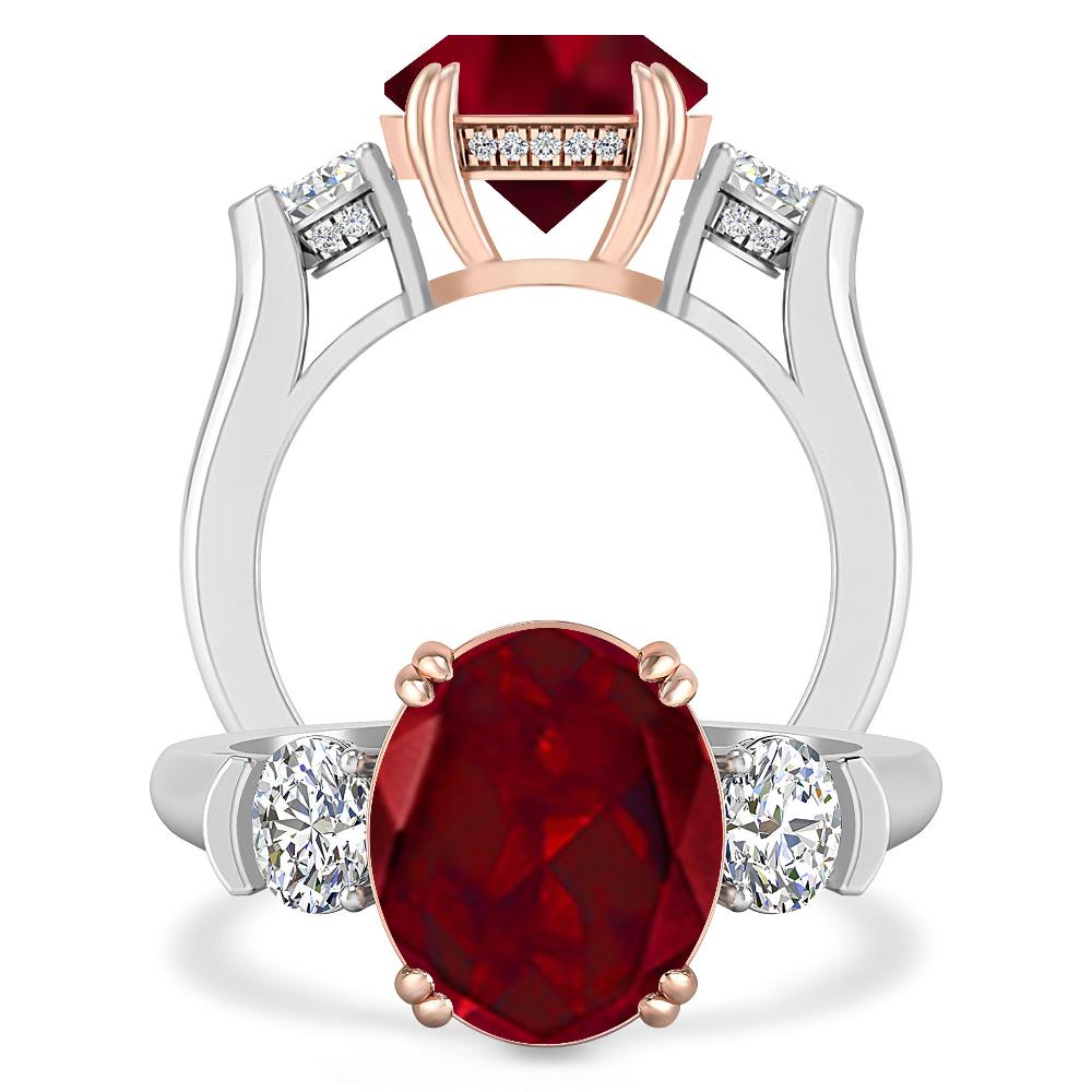 White Gold - Garnet