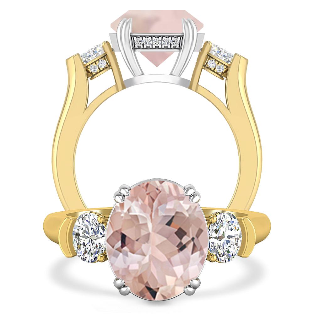 Yellow Gold - Morganite