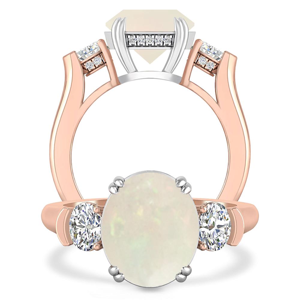 Rose Gold - Opal