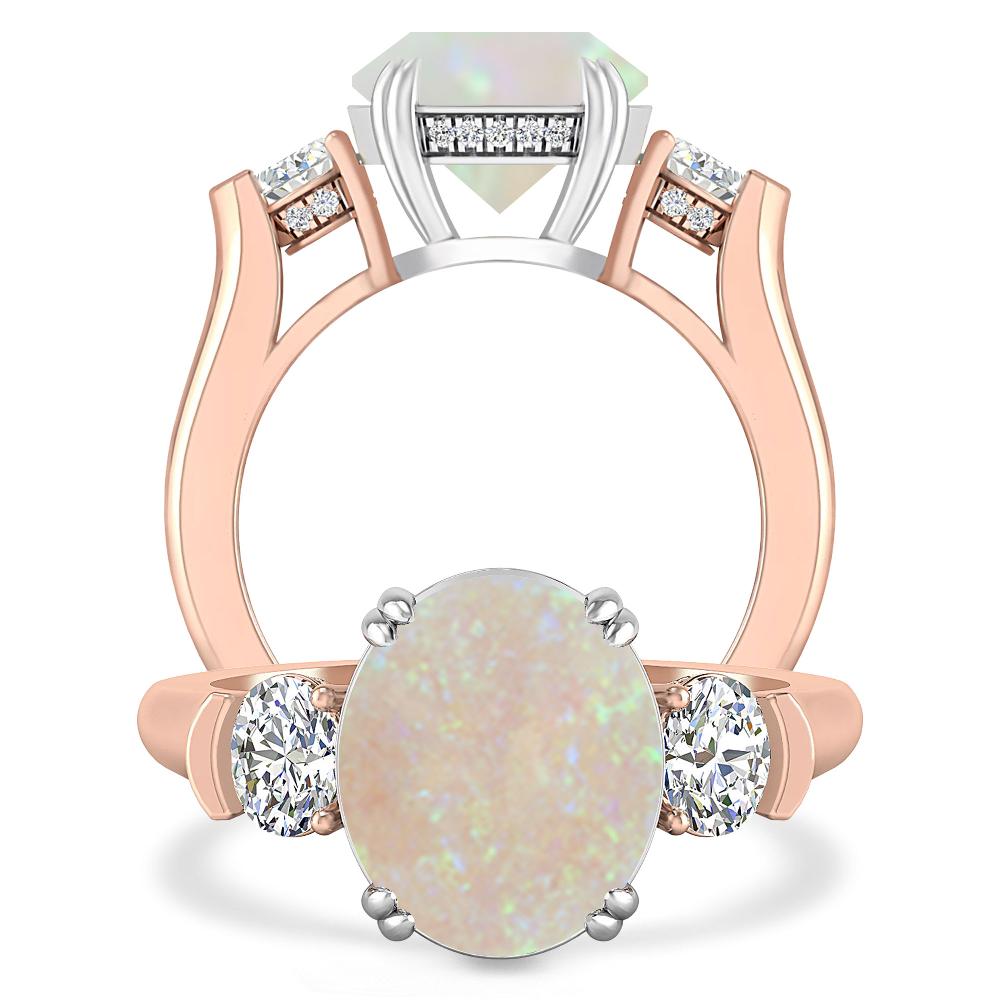 Rose Gold - Opal