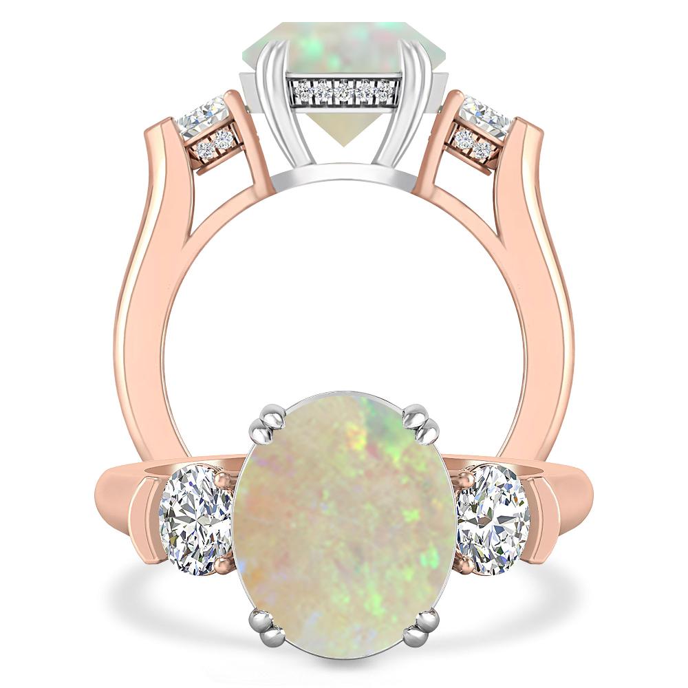 Rose Gold - Opal