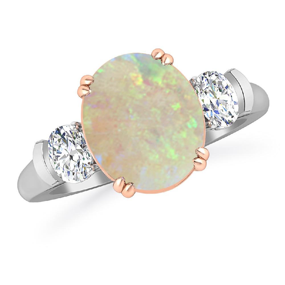 White Gold - Opal