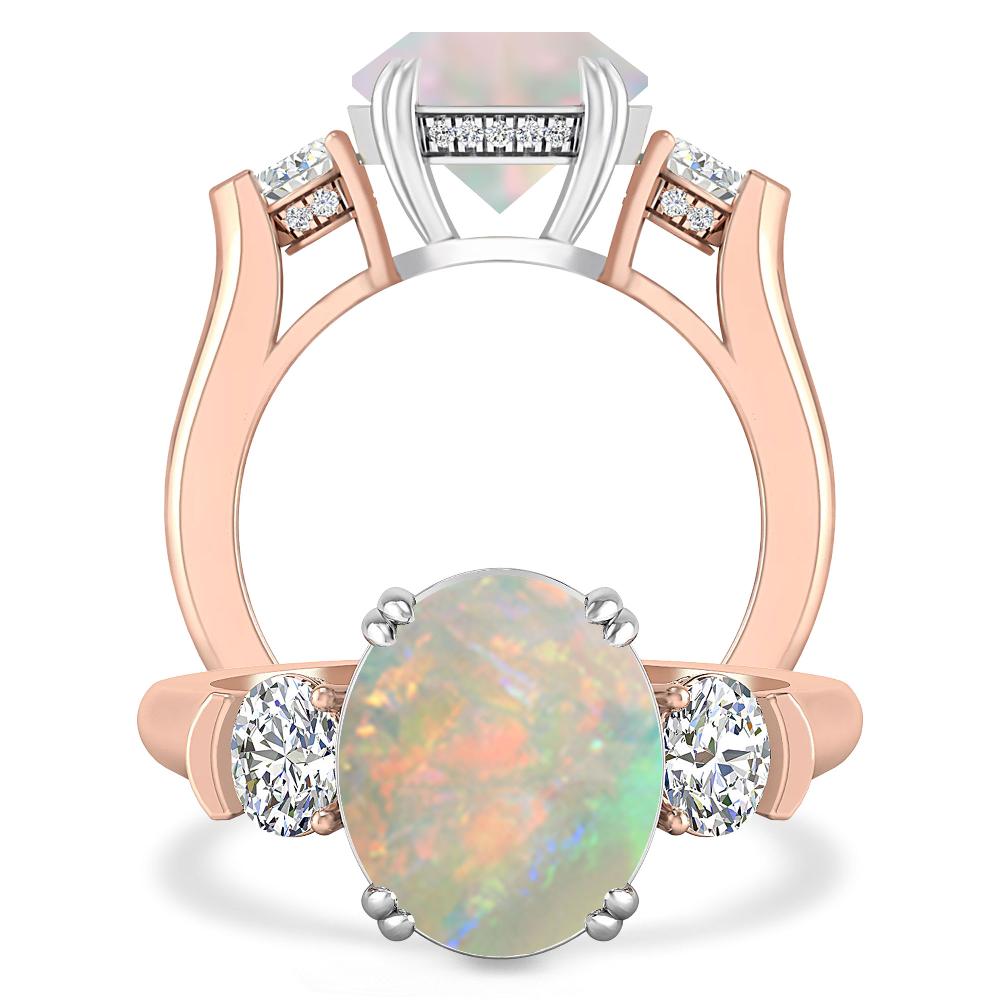 Rose Gold - Opal