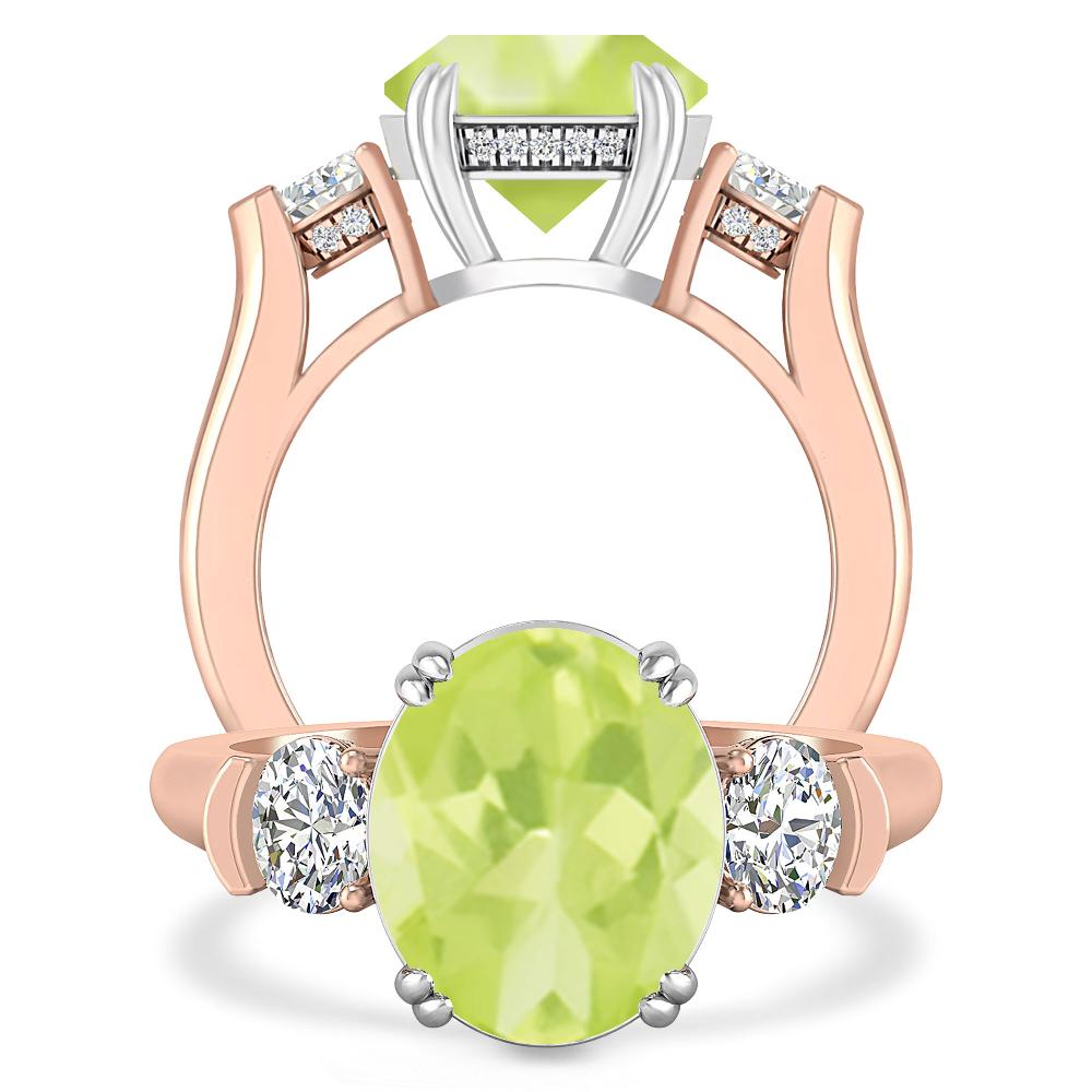 Rose Gold - Peridot