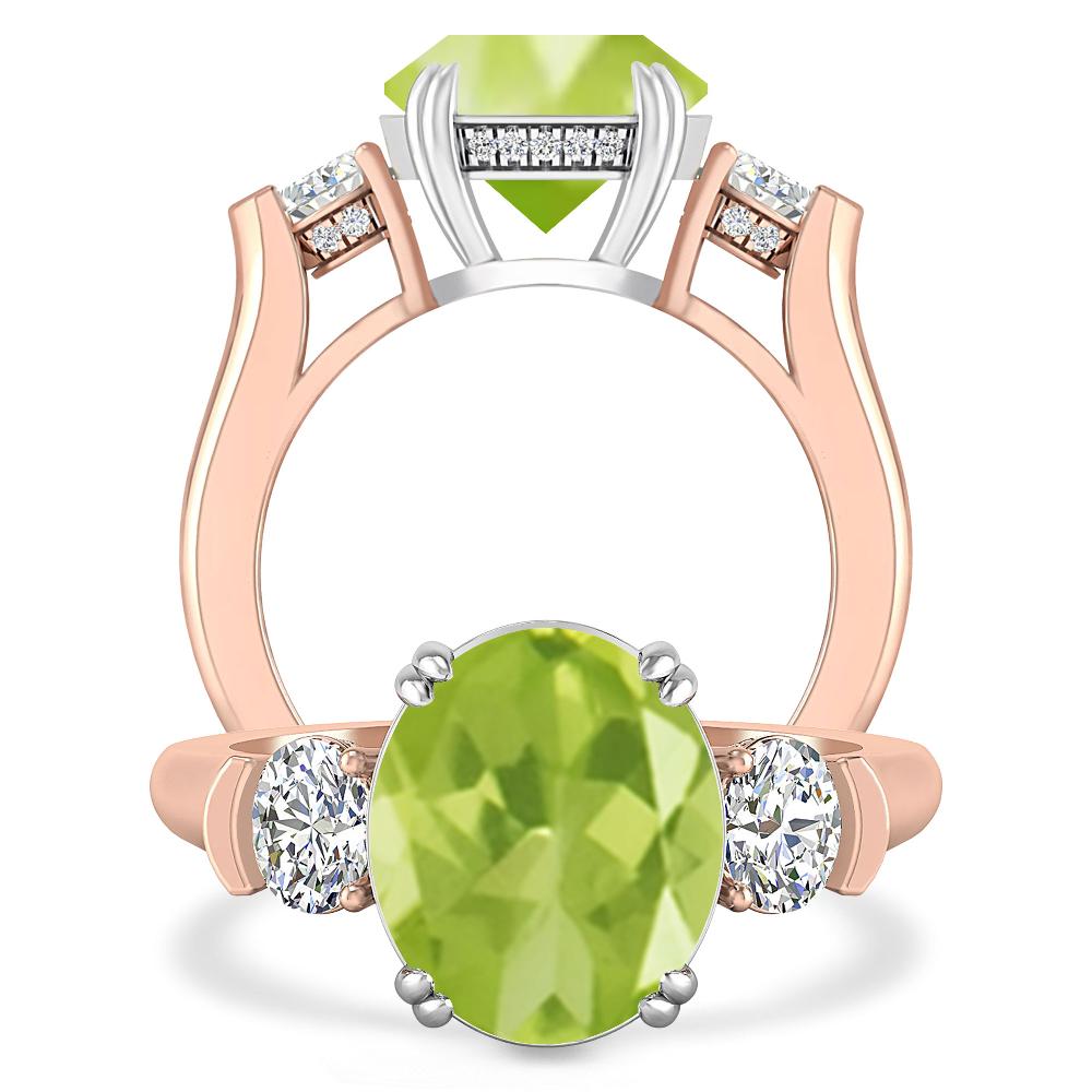 Rose Gold - Peridot