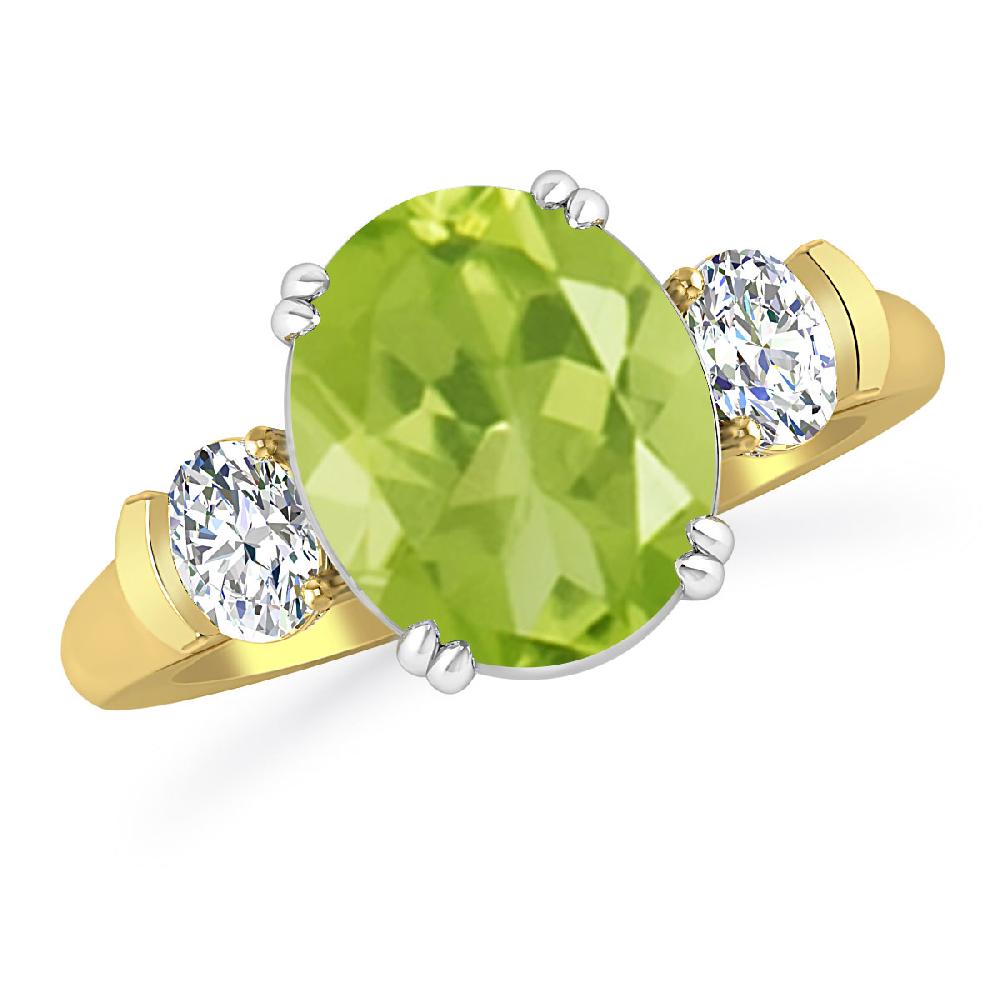 Yellow Gold - Peridot