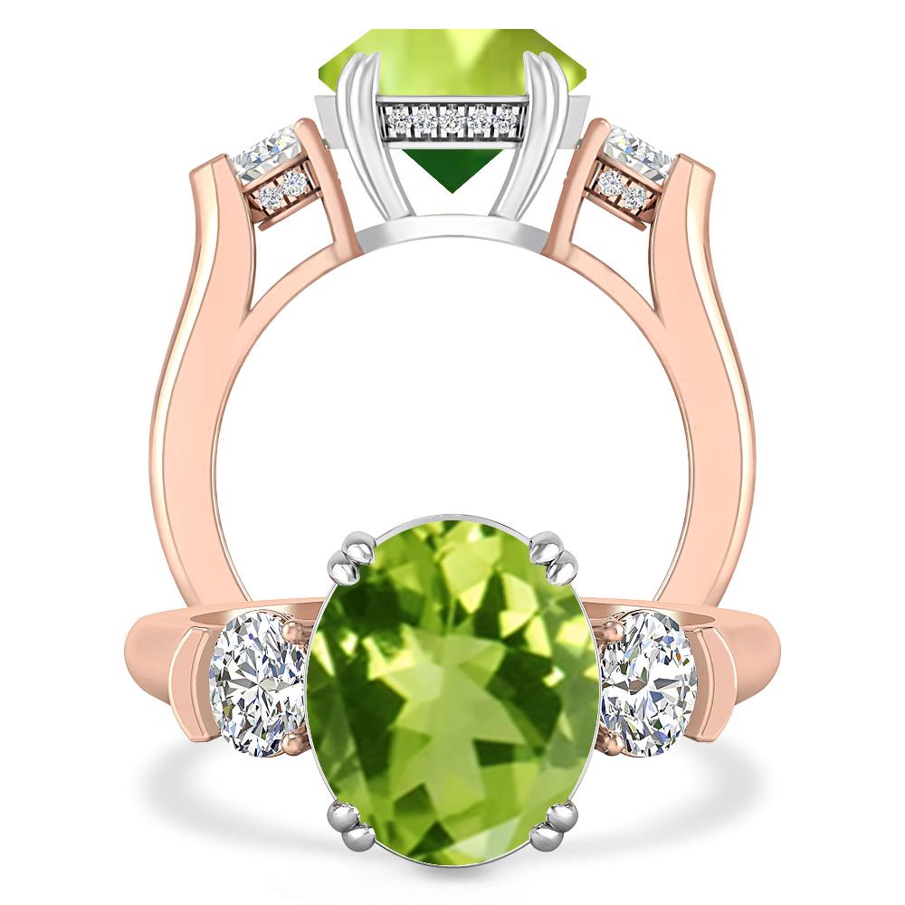 Rose Gold - Peridot