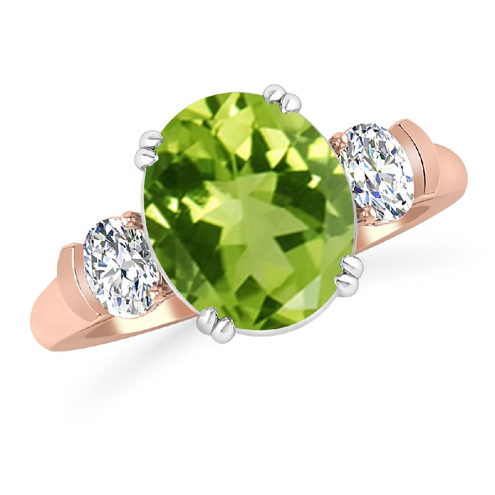 Rose Gold - Peridot