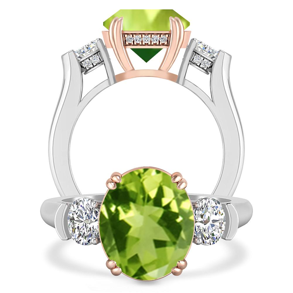 White Gold - Peridot