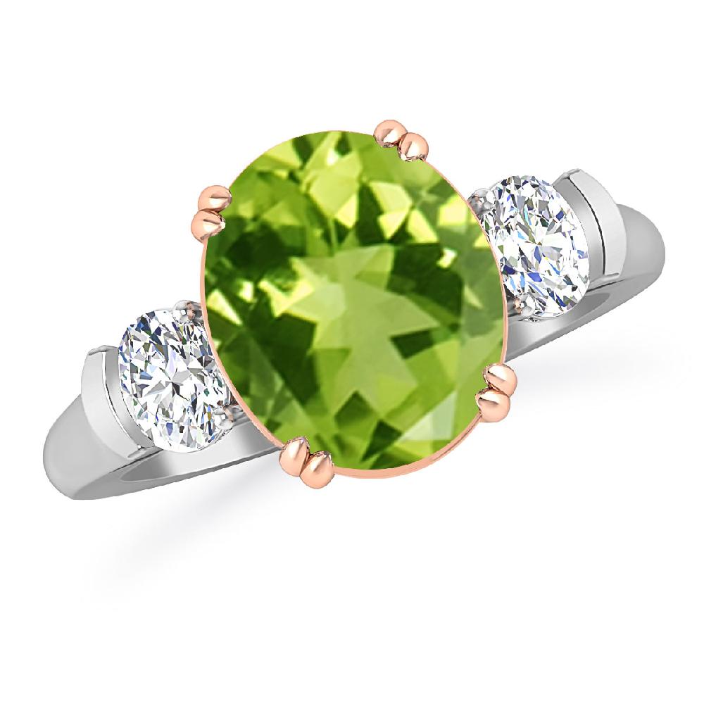 White Gold - Peridot