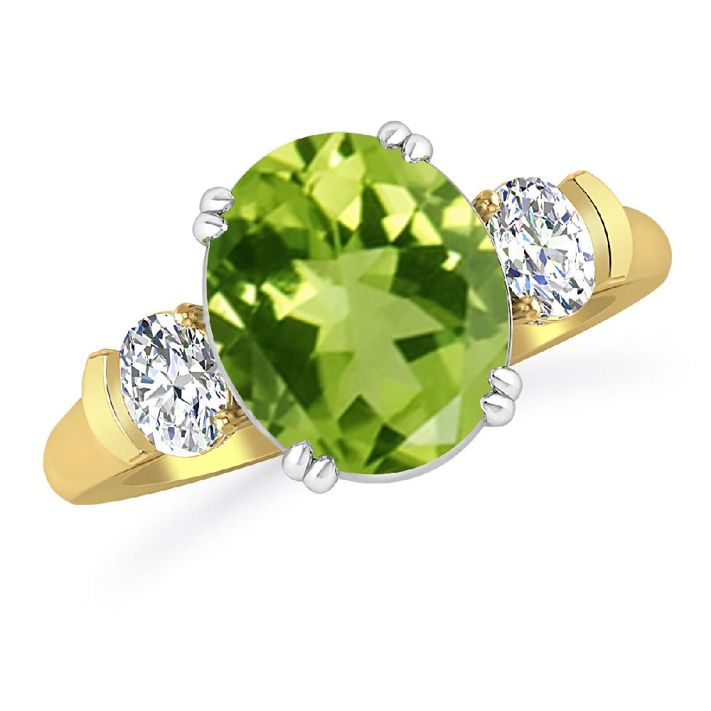 Yellow Gold - Peridot