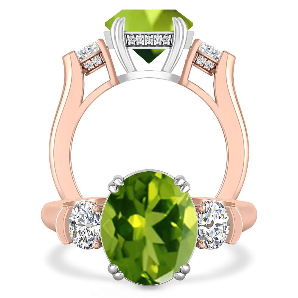 Rose Gold - Peridot