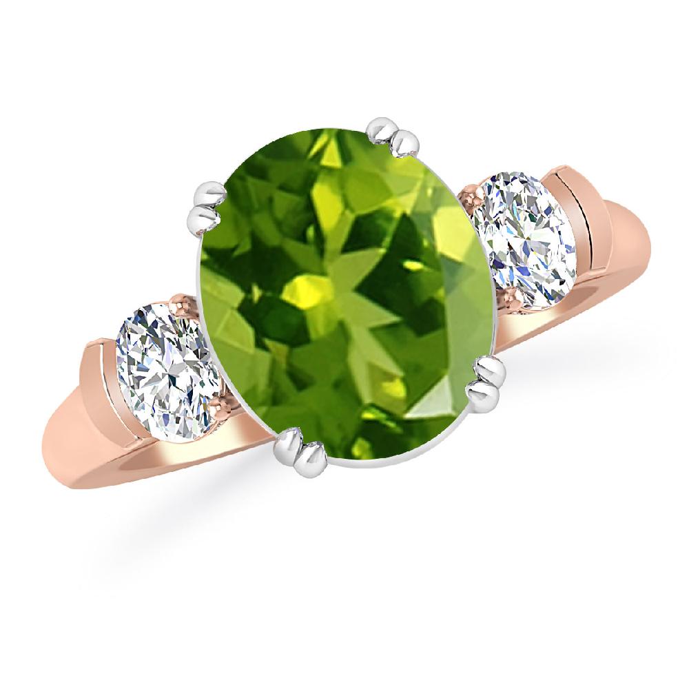 Rose Gold - Peridot