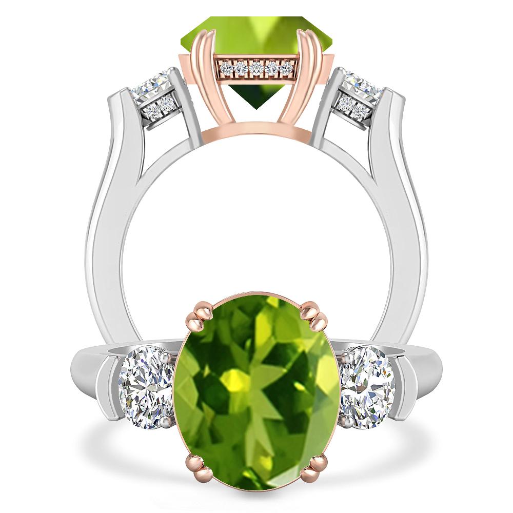 White Gold - Peridot