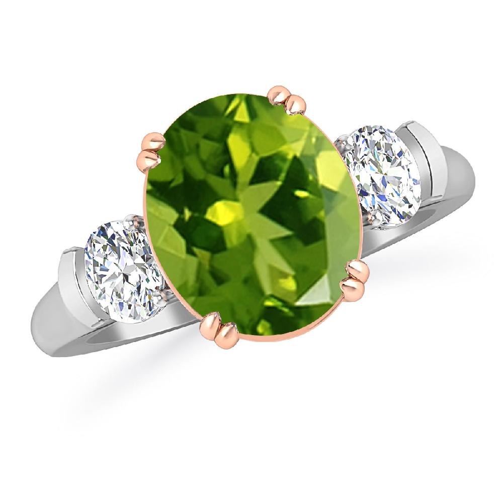 White Gold - Peridot