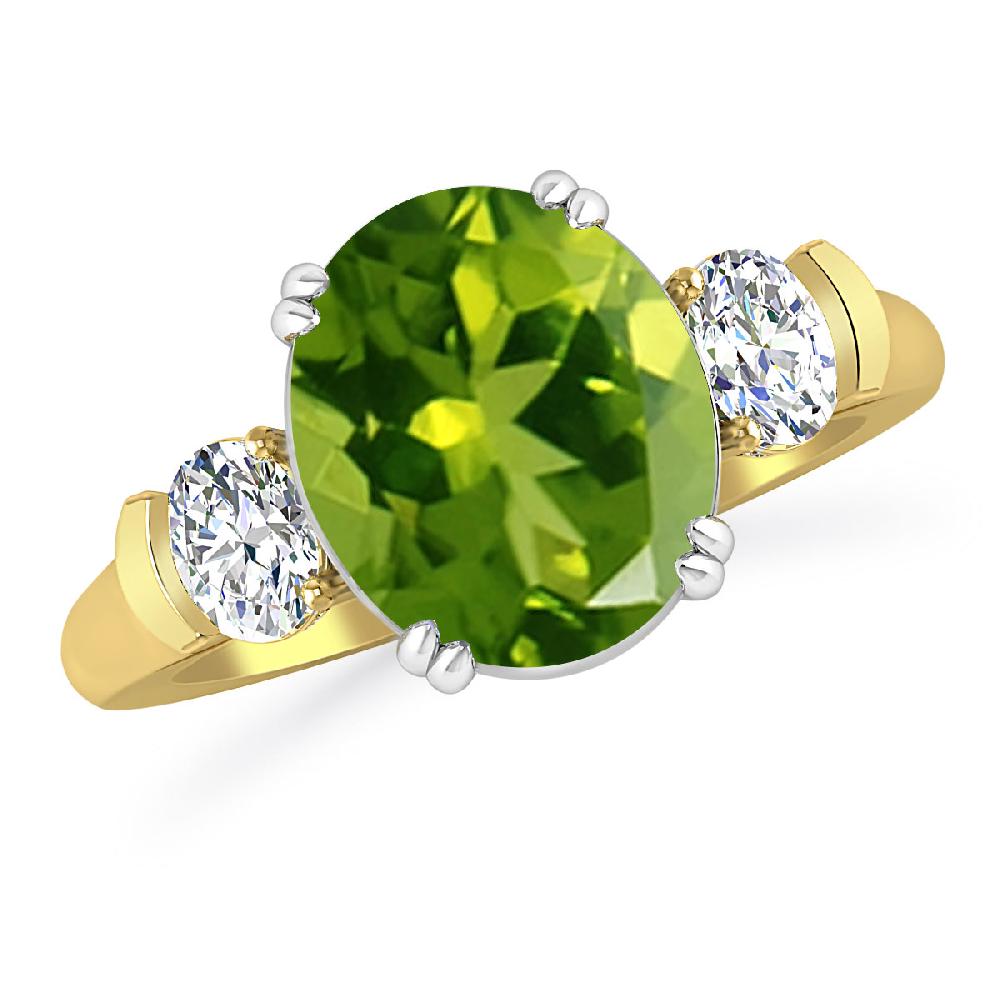 Yellow Gold - Peridot