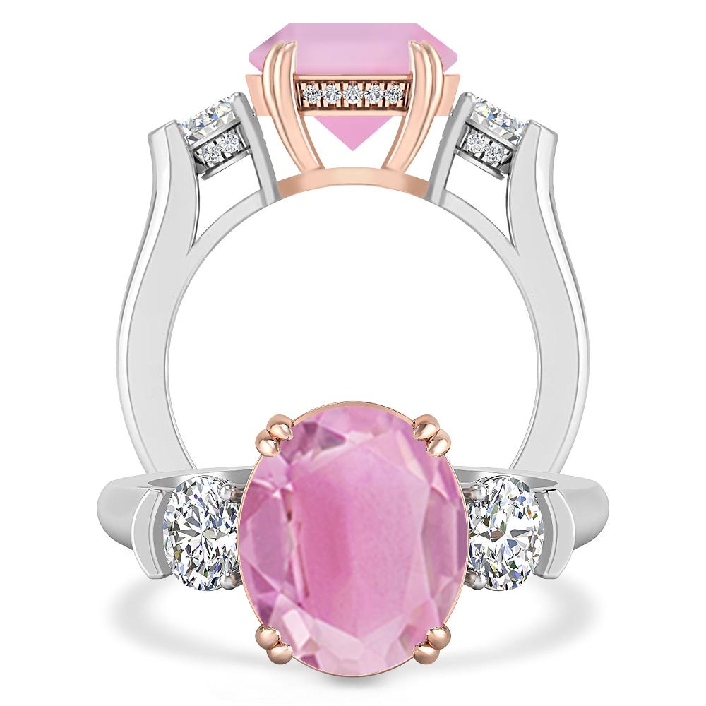 White Gold - Pink Tourmaline